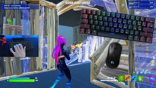 RK61 CLICKY ASMR Chill🤩Satisfying Keyboard Fortnite 144 FPS Smooth 4K [upl. by Neddra]