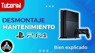 PS4 Fat Como desarmar dar mantenimiento y volver a montar BIEN EXPLICADO [upl. by Rooke]