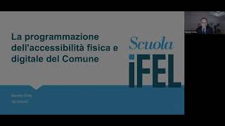 16122022  La programmazione dellaccessibilità fisica e digitale del Comune [upl. by Akceber551]