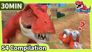 Dino Trainers S4 Compilation 0406  Dinosaurs for Kids  Trex  Cartoon  Toys  Robot  Jurassic [upl. by Onit]