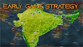 Conflict of Nations Tutorials  Early Game Strategy [upl. by Filahk85]