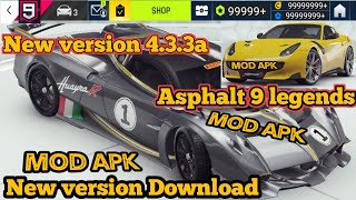 New version Asphalt 9 mod apk [upl. by Catherine269]