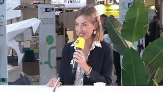 Big média à SantExpo  Dr Charlotte Berthaut fondatrice et CEO de DépistampVous [upl. by Farrand]