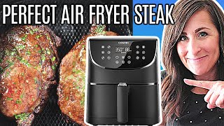 PERFECT Air Fryer STEAK  Juicy amp Tender Every Time [upl. by Ynnub]