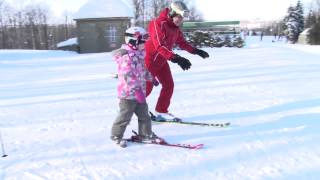 Sinitier au ski  conseils débutant 2 [upl. by Zoara]