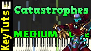 Catastrophes Before the Calamity Terraria Calamity Mod  Insane Mode Piano Tutorial Synthesia [upl. by Willumsen]