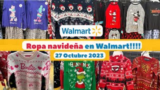 Pijamas y suéteres navideños en Walmart 🇲🇽  2023 comprasefectivas 100añosdisney sueternavideño [upl. by Poul]