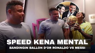 Speed Kena Mental Dikira Pilih Cristiano Ternyata Messi  Kocaknya Speed Saat Bertemu Ronaldo Asli [upl. by Maurizio638]