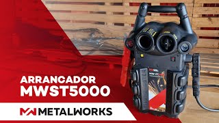 Arrancador 12 y 24 V para todo tipo de vehiculos metalworks MWST5000 [upl. by Alekin]