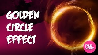 Photoshop Tutorial  Smoke Brush Warping into Circle in Photoshop [upl. by Albie]