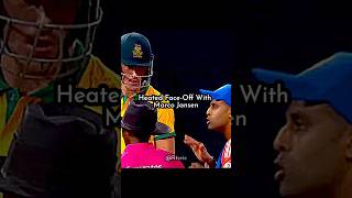 Suryakumar fight with marco jansen 😡😈 shorts cricket trending [upl. by Asilanna]