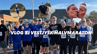 VLOG 1 VESTJYSK HALVMARATON [upl. by Shirleen]