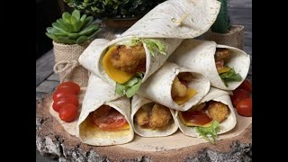 Wraps au poulet pané [upl. by Francyne845]