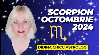 Scorpion ♏ Horoscop Octombrie cu Didina Astrolog [upl. by Winna]