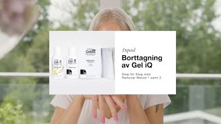 Borttagning av Gel iQ  Svenska [upl. by Marita]