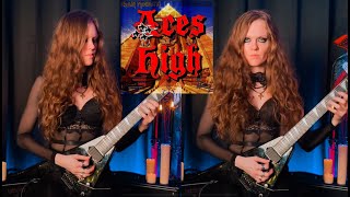 quotAces Highquot by IRON MAIDEN  Guitar Cover by Sacra Victoria [upl. by Ihel494]