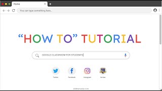 Google Classroom Tutorial for Students [upl. by Essy]