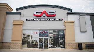 Brampton Appliance Showroom  Canadian Appliance Source [upl. by Llenel168]