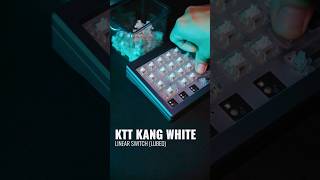 KTT Kang White  Linear Switch shorts thockykeyboard asmr [upl. by Choo240]