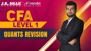 CFA level 1 Quants Revision [upl. by Repohtsirhc376]