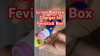 How to Make Liion Battery Charger In Fevi sticks Box  Creativity for replaceable techelab liion [upl. by Atirat]