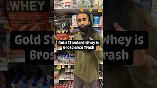 Gold Standard Whey is Broscience Trash goldstandard wheyprotein proteinpowder [upl. by Benzel333]