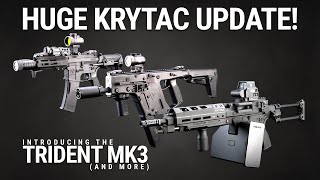 HUGE Krytac Update  Trident MK3s New LMG amp Kriss Vector  More [upl. by Arretahs729]