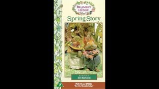 Brambly Hedge Spring Story 1998 UK VHS [upl. by Atteyram414]