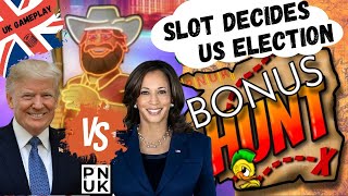 Slot Decides Who Wins The US Election  Bonus Hunt  PUNK Slots 2024 [upl. by Free]