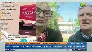 Julieta Schenfeld Jorge Schanzenbach  Presentarán el libro Puiggari instituciones y comunidad [upl. by Ariaz]