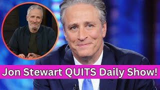 Jon Stewart 61 Immediately Left The Daily Show After This [upl. by Nerek]