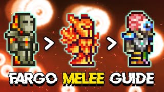 Melee Loadouts Guide  Fargos Soul Mod Eternity Mode [upl. by Marb]