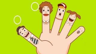 The Finger Family Daddy Finger  Original Version  Family Sing Along  Muffin Songs [upl. by Attey]