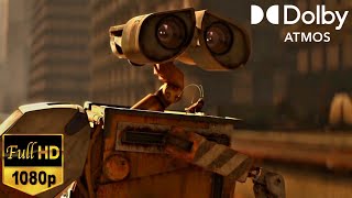 WALL•E 2008  wall•e repairing his wheels  Axiom commercial scene HD 1080p [upl. by Melamed950]