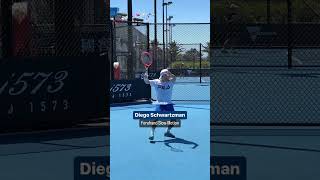 DIEGO SCHWARTZMAN Forehand in SlowMotion 🎾🚀 Shorts Tennis Forehand [upl. by Abey]