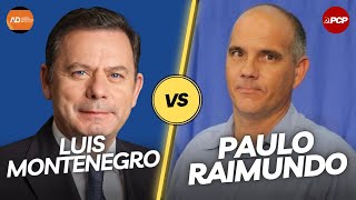 LUIS MONTENEGRO AD vs PAULO RAIMUNDO PCP  DEBATES LEGISLATIVAS 2024 [upl. by Adivad]