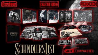 Schindlers List 4k Ultra HD Bluray Ultimate Collectors Edition Unboxing amp Review [upl. by Icyak]