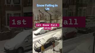 Heavy Snow Fall In UK 2024 [upl. by Sehcaep]