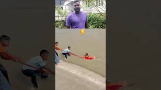 Water Slide Rescue Saving a Drowning Victim in Extreme Circumstance 😱 watersafety viralvideo [upl. by Keeryt]