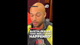 Commanders Austin Ekeler describes the miraculous gamewinning play [upl. by Haakon473]