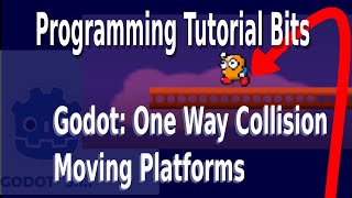 Godot Tutorial Create a One Way Collision Moving Platform [upl. by Mossolb]