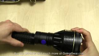 Olight SR95S UT 1000m Throw Flashlight Quick Review [upl. by Lyns]