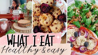 UNE JOURNEE DANS MON ASSIETTE  Des recettes HEALTHY RAPIDES amp EASY [upl. by Karub]