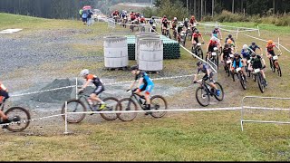 Winterberg 2024 U17 XCO 3NC NRW cup  3 Nationscup 12 min Majen Sunshine Race [upl. by Jenilee]