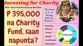 Episode 6 Investing for charity 2024 midyear performance review [upl. by Peltier]