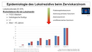 Epidemiologie des Lokalrezidives eines Zervixkarzinoms  Strahlentherapie Prof Hilke Vorwerk [upl. by Panta677]