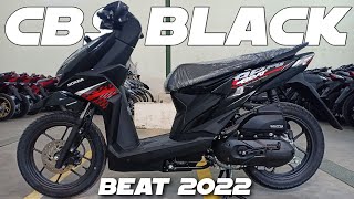 BEAT TERBARU 2021 WARNA HITAM TIPE CBS [upl. by Eedyah]