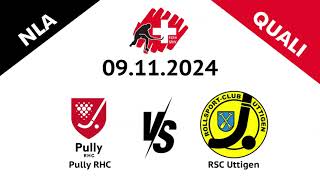 Highlights Rollhockey NLA  Pully RHC vs RSC Uttigen [upl. by Angelis]