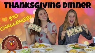 10 THANKSGIVING CHALLENGE  Taylor and Vanessa [upl. by Lennahc]