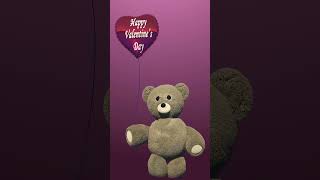 February 14 Happy Valentines Day Valentines Day Greeting and Gift Valentines Day Card [upl. by Linehan]